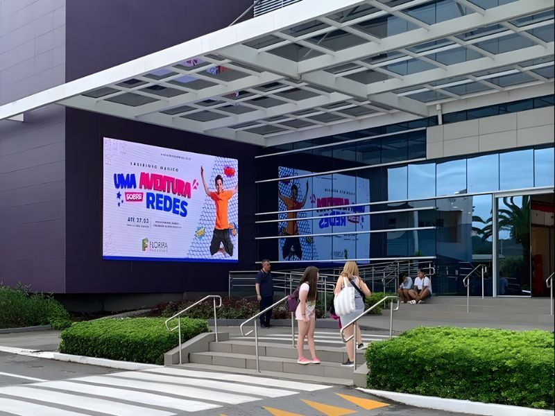 Propaganda em Painel de LED