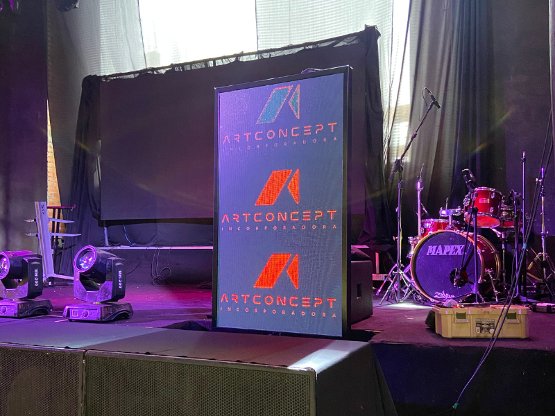 painel de LED para eventos​