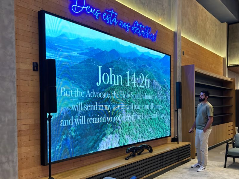 telão de LED alta definição